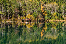 四川阿壩九寨溝秋季風光（導航-120926） - 未分類 - 站酷設(shè)計師陳喆風光攝影原創(chuàng)素材 - 站酷ZCOOL