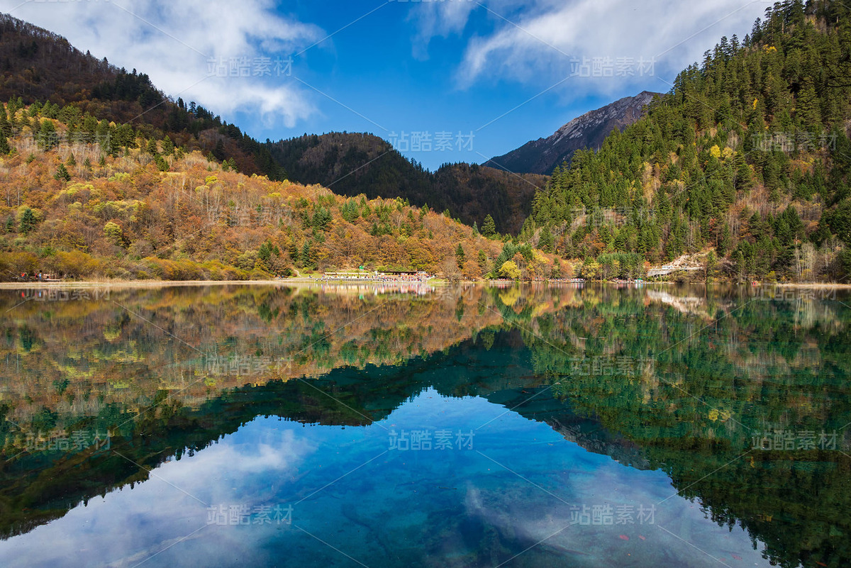 四川阿壩九寨溝秋季風(fēng)光（主預(yù)覽-121100） - 未分類 - 站酷設(shè)計師陳喆風(fēng)光攝影原創(chuàng)素材 - 站酷ZCOOL