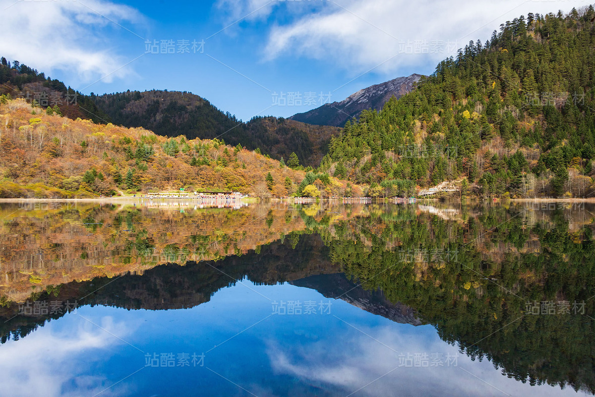四川阿壩九寨溝秋季風(fēng)光（主預(yù)覽-121101） - 未分類 - 站酷設(shè)計師陳喆風(fēng)光攝影原創(chuàng)素材 - 站酷ZCOOL
