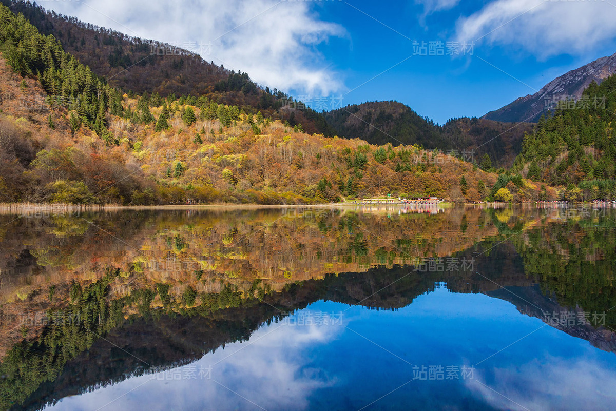 四川阿壩九寨溝秋季風(fēng)光（主預(yù)覽-121104） - 未分類 - 站酷設(shè)計師陳喆風(fēng)光攝影原創(chuàng)素材 - 站酷ZCOOL