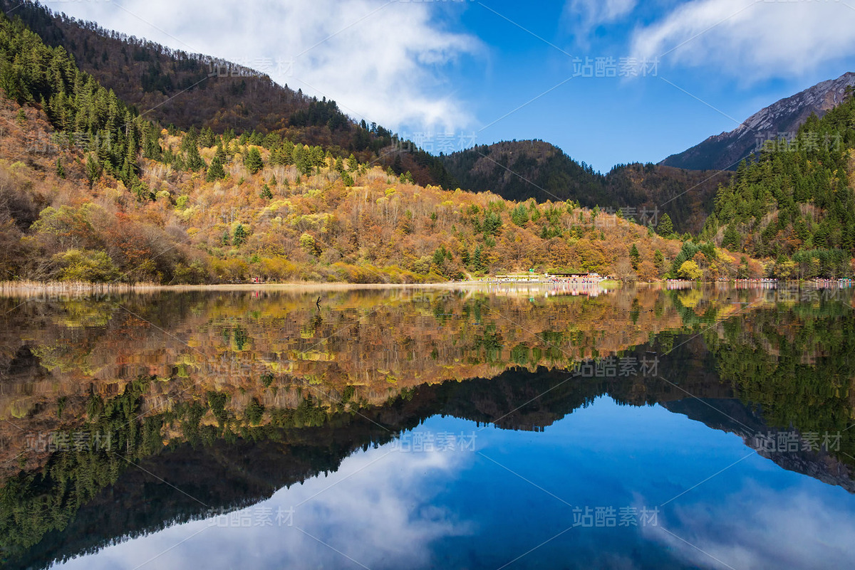 四川阿壩九寨溝秋季風(fēng)光（主預(yù)覽-121103） - 未分類 - 站酷設(shè)計師陳喆風(fēng)光攝影原創(chuàng)素材 - 站酷ZCOOL