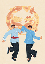 汉族近代服装男女（导航-121582） - 未分类 - 站酷设计师歪蹄原创素材 - 站酷ZCOOL