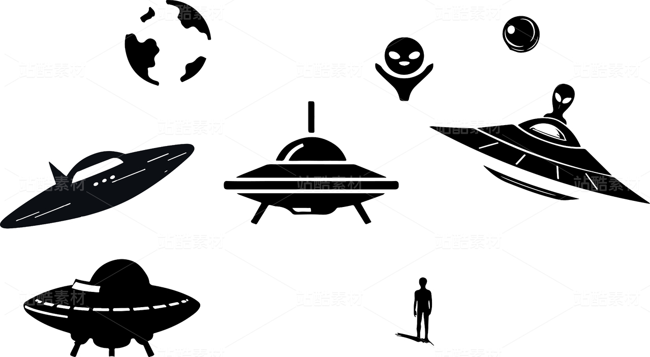 外星人飞船icon图标