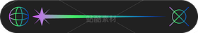 荧光未来科技科幻宇宙潮酷图标icon（导航-123928） - 未分类 - 站酷设计师AIGC微微原创素材 - 站酷ZCOOL