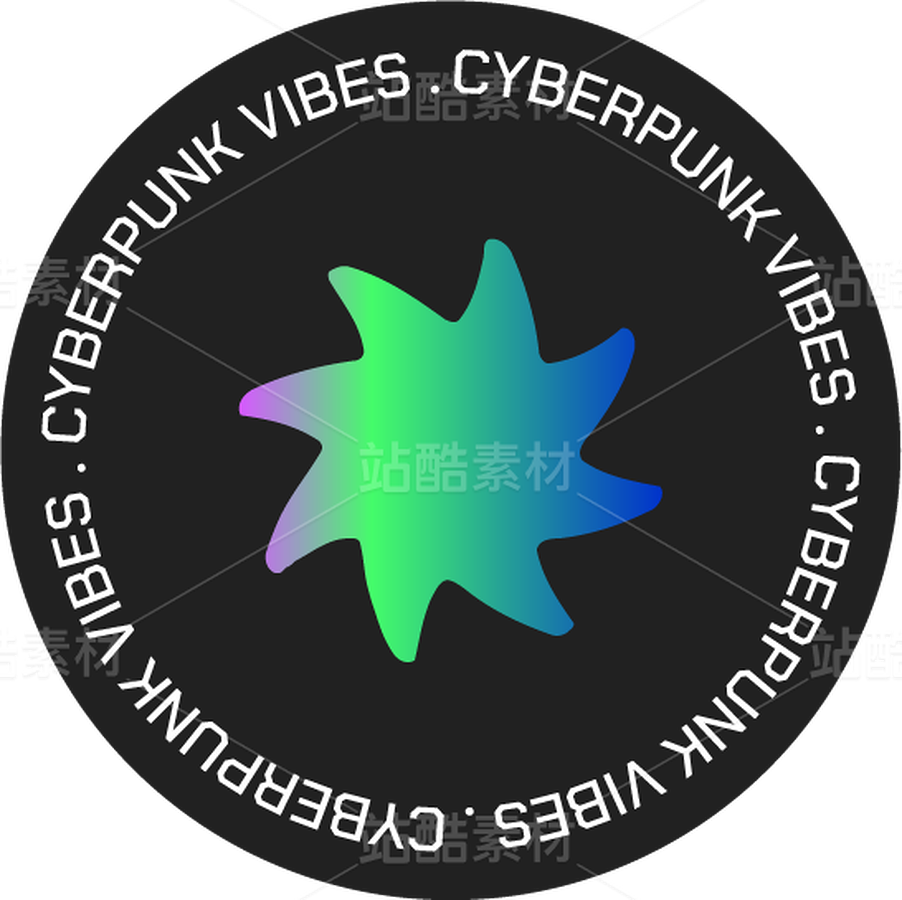 荧光未来科技科幻宇宙潮酷图标icon（主预览-123915） - 未分类 - 站酷设计师AIGC微微原创素材 - 站酷ZCOOL