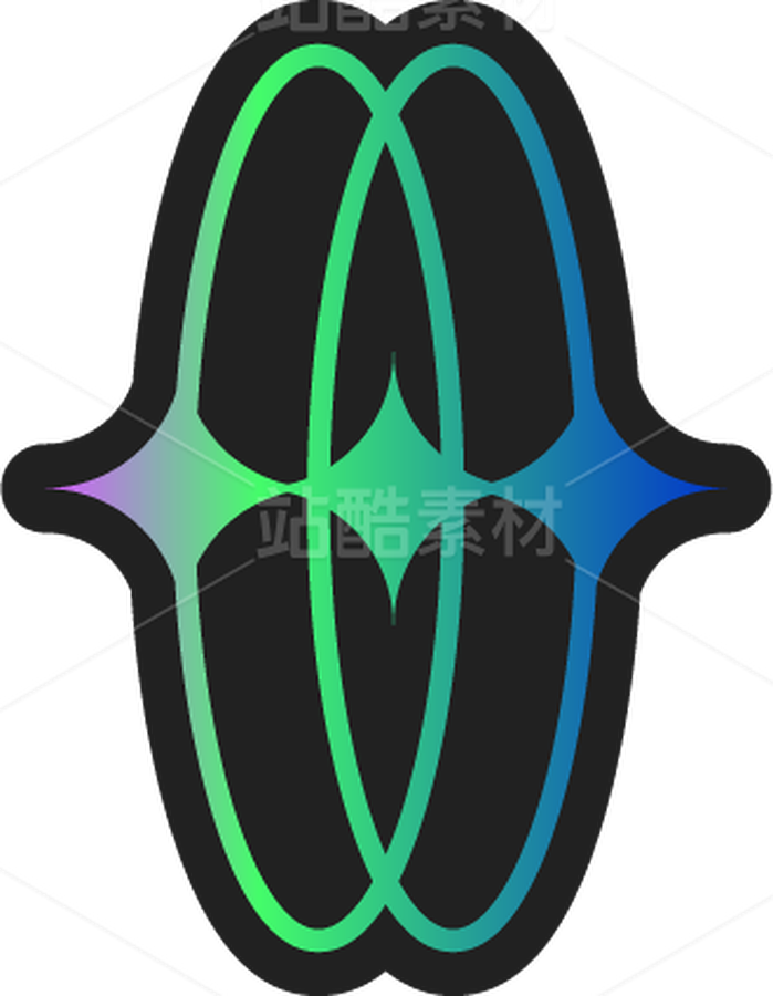 荧光未来科技科幻宇宙潮酷图标icon（主预览-123929） - 未分类 - 站酷设计师AIGC微微原创素材 - 站酷ZCOOL