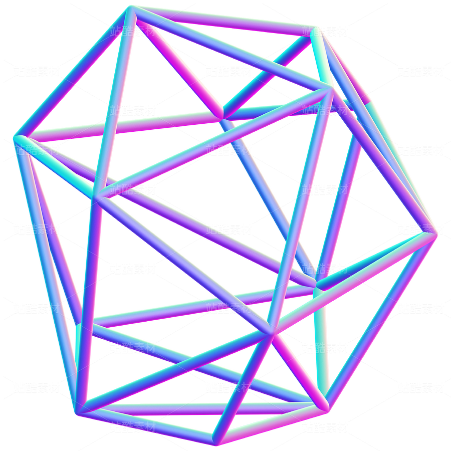 彩色3d荧光科技潮流创意图标icon(主预览-124246) - 未分类 - 站酷设计师AIGC微微原创素材 - 站酷ZCOOL