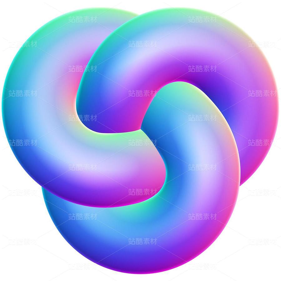 彩色3d荧光科技潮流创意图标icon(主预览-124252) - 未分类 - 站酷设计师AIGC微微原创素材 - 站酷ZCOOL