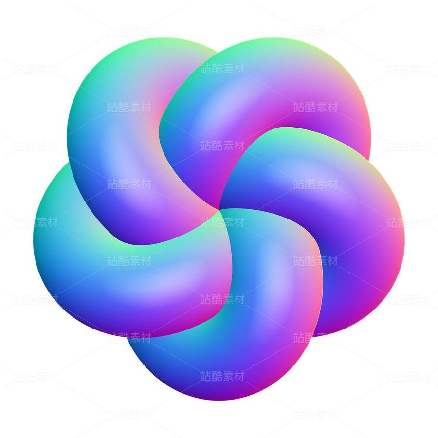 彩色3d荧光科技潮流创意图标icon(主预览-124266) - 未分类 - 站酷设计师AIGC微微原创素材 - 站酷ZCOOL