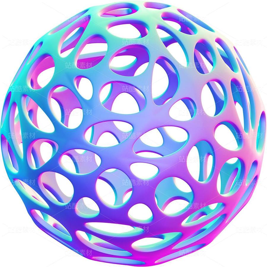 彩色3d荧光科技潮流创意图标icon(主预览-124269) - 未分类 - 站酷设计师AIGC微微原创素材 - 站酷ZCOOL
