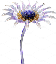 全息透明未來科技感創(chuàng)意花朵圖形（導航-124501） - 未分類 - 站酷設計師AIGC微微原創(chuàng)素材 - 站酷ZCOOL