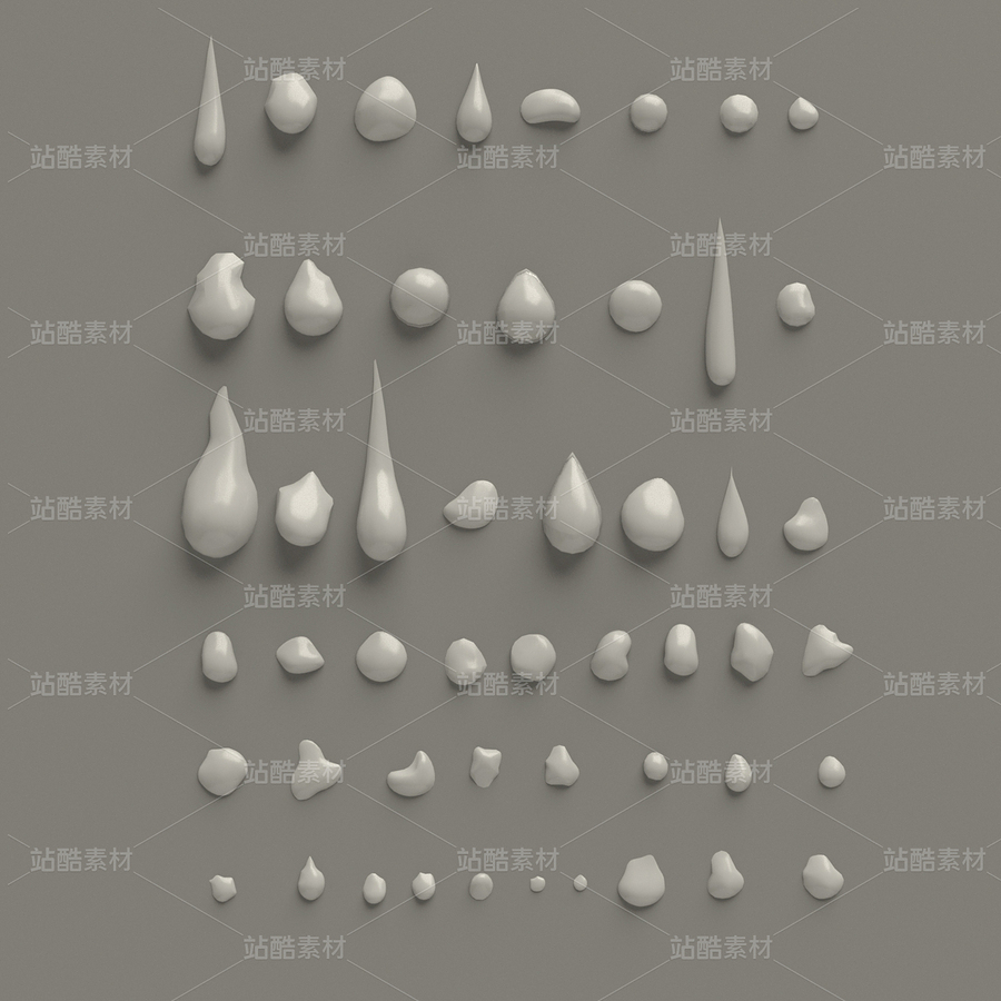 水滴模型（主預(yù)覽-9114622） - 未分類 - 站酷設(shè)計(jì)師俊李帥原創(chuàng)素材 - 站酷ZCOOL
