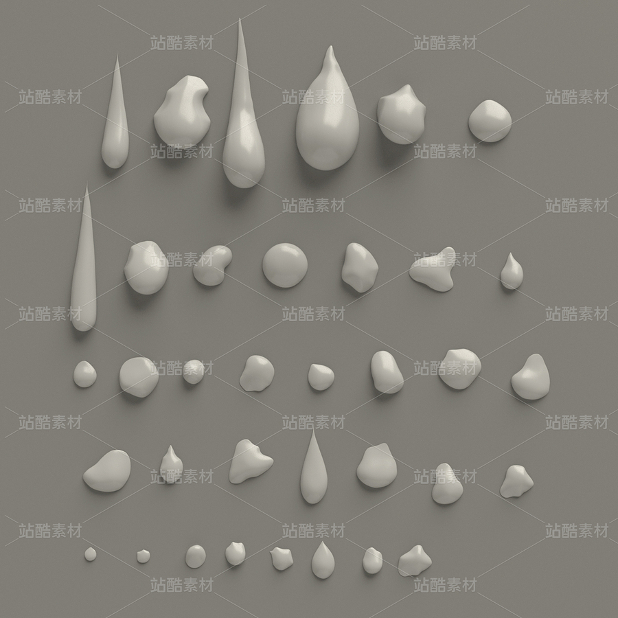 水滴模型（主預(yù)覽-9114621） - 未分類 - 站酷設(shè)計(jì)師俊李帥原創(chuàng)素材 - 站酷ZCOOL