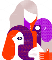 彩色插畫女性時尚潮流人物生活方式（導航-9114879） - 未分類 - 站酷設(shè)計師AIGC微微原創(chuàng)素材 - 站酷ZCOOL