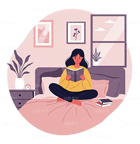 年輕女性讀書扁平卡通免扣png素材（導(dǎo)航-9115939） - 未分類 - 站酷設(shè)計師TINA素材庫原創(chuàng)素材 - 站酷ZCOOL