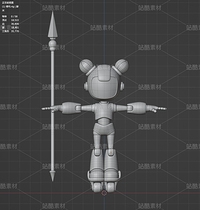 哪吒 卡通機器人 骨骼綁定 Blender 3D模型（導(dǎo)航-9116902） - 未分類 - 站酷設(shè)計師魔麗圈圈原創(chuàng)素材 - 站酷ZCOOL