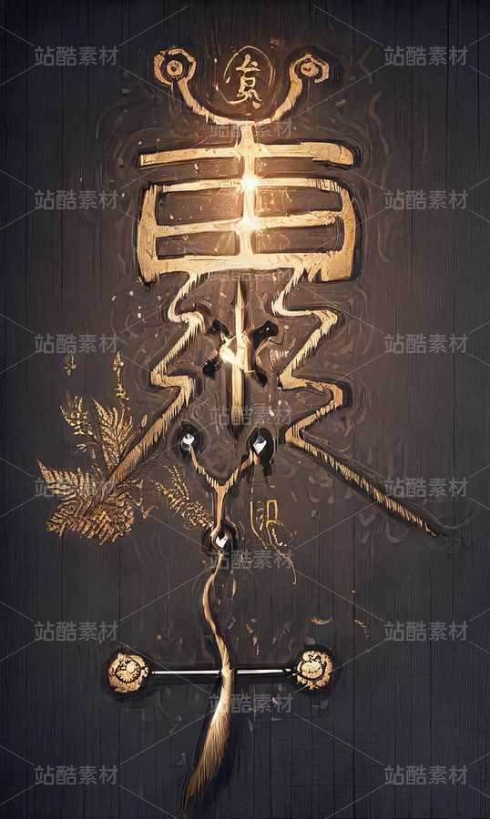 符箓艺术画（主预览-9118439） - 未分类 - 站酷设计师vXR7sH74fY原创素材 - 站酷ZCOOL