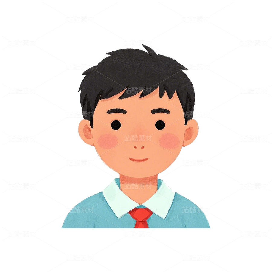 男孩少先队员人物PNG素材（主预览-9121220） - 未分类 - 站酷设计师心梦创意原创素材 - 站酷ZCOOL