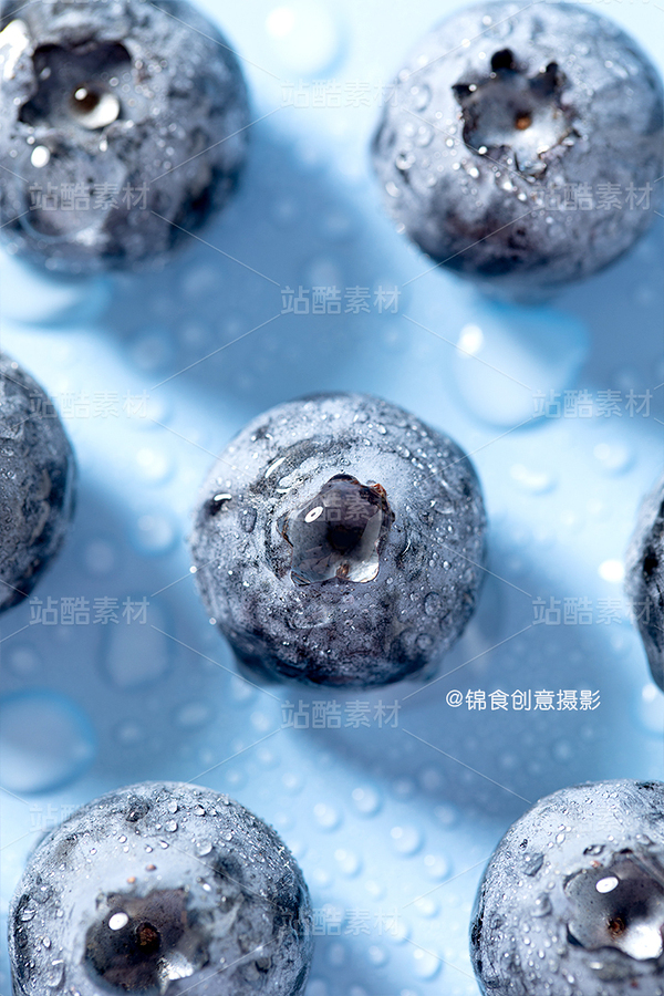 高清 蓝莓 纯色底 食欲感 特写 水果电商图 多角度组图（主预览-9121392） - 未分类 - 站酷设计师宜昌锦食摄影原创素材 - 站酷ZCOOL