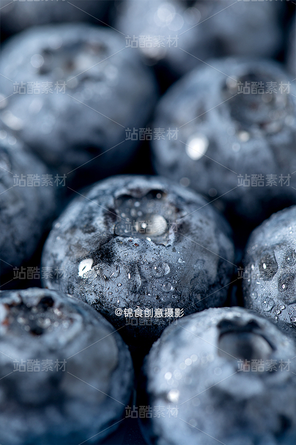 高清 蓝莓 纯色底 食欲感 特写 水果电商图 多角度组图（主预览-9121394） - 未分类 - 站酷设计师宜昌锦食摄影原创素材 - 站酷ZCOOL