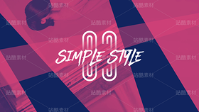 B23【双色艺术】红蓝高级配色质感&创意品牌策划演示（导航-9121565） - 未分类 - 站酷设计师木先生iPPT原创素材 - 站酷ZCOOL