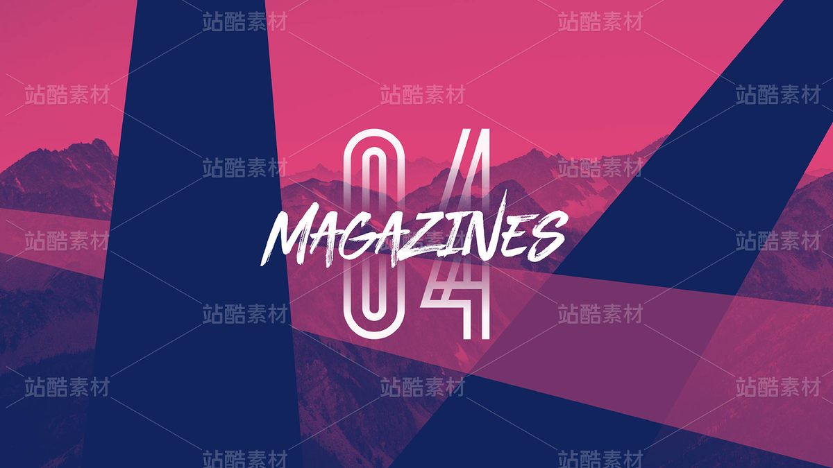 B23【双色艺术】红蓝高级配色质感&创意品牌策划演示（主预览-9121570） - 未分类 - 站酷设计师木先生iPPT原创素材 - 站酷ZCOOL