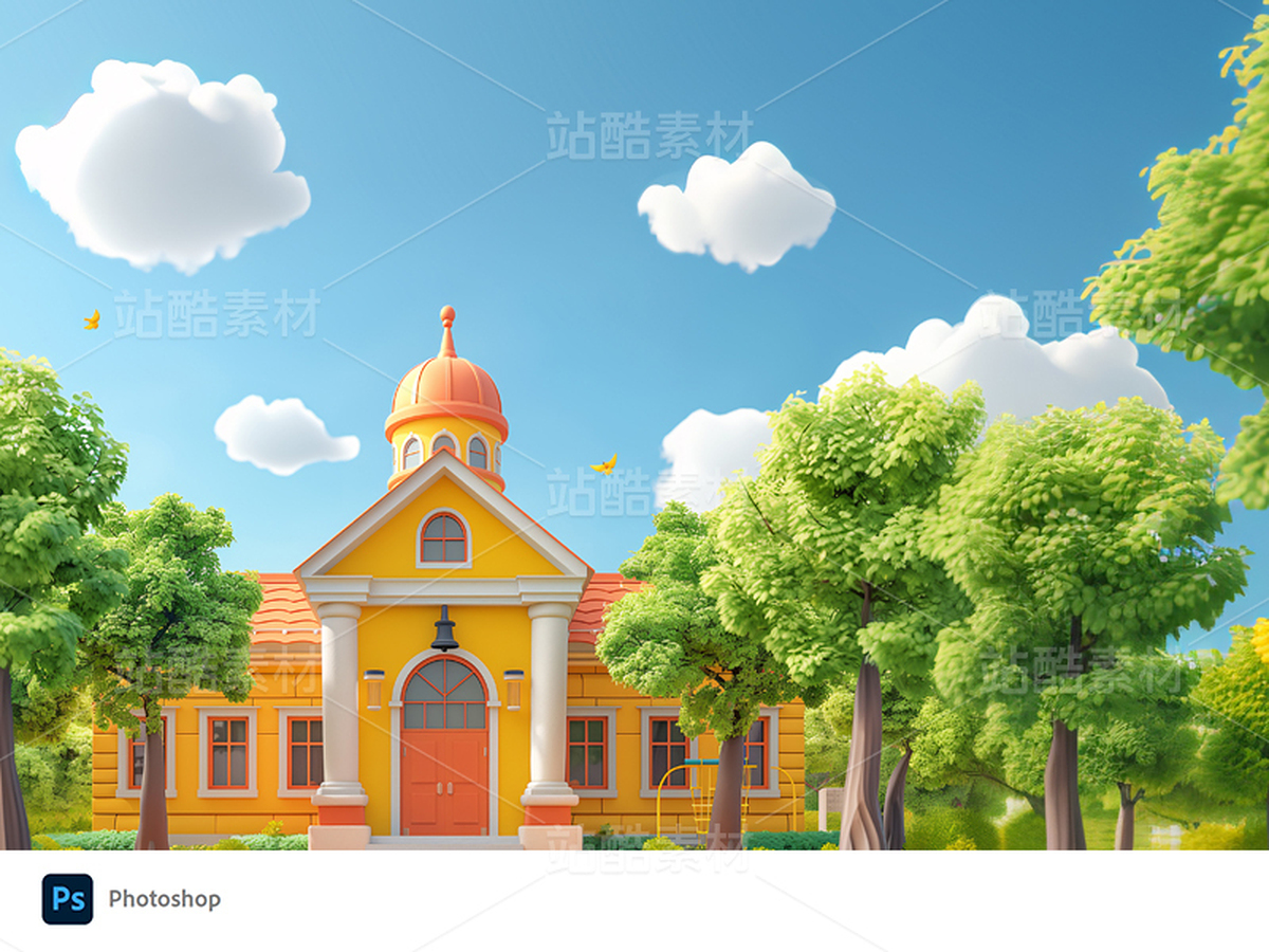 学校门口背着书包的男孩女孩PSD海报(主预览-9122241) - 未分类 - 站酷设计师jasonshow原创素材 - 站酷ZCOOL