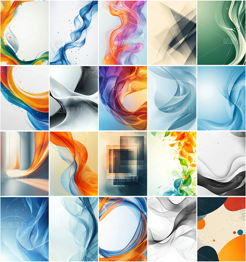 20款现代科技风展会背景合集（主预览-9123696） - 未分类 - 站酷设计师像素炖肉原创素材 - 站酷ZCOOL