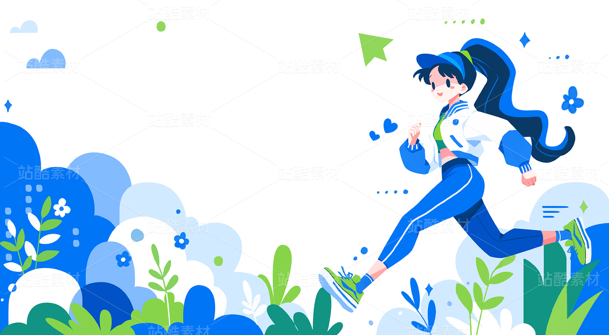 人物运动系列插画扁平风(主预览-9124623) - 未分类 - 站酷设计师SYF朝生原创素材 - 站酷ZCOOL