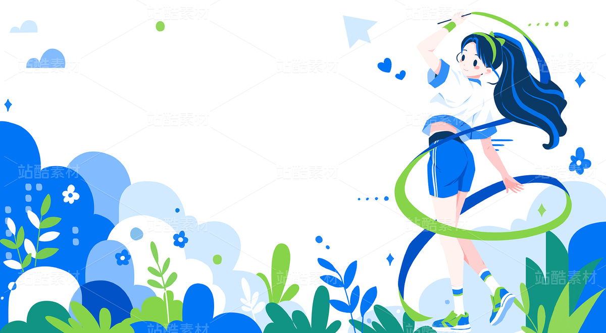 人物运动系列插画扁平风(主预览-9124625) - 未分类 - 站酷设计师SYF朝生原创素材 - 站酷ZCOOL