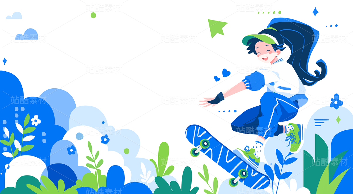 人物运动系列插画扁平风(主预览-9124620) - 未分类 - 站酷设计师SYF朝生原创素材 - 站酷ZCOOL