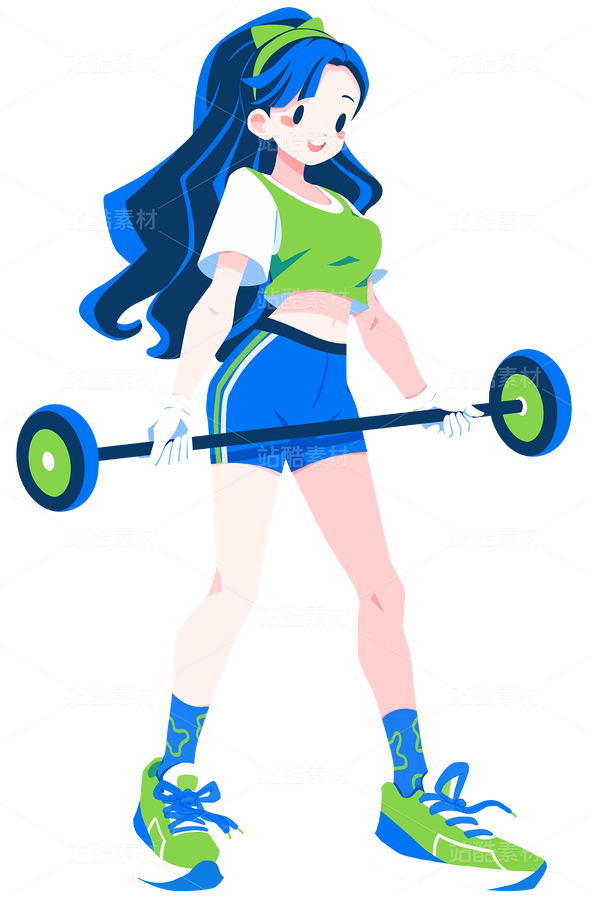 人物运动系列插画（主预览-9124712） - 未分类 - 站酷设计师SYF朝生原创素材 - 站酷ZCOOL