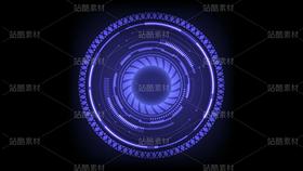 循環(huán)動態(tài)HUD科技圓圈視頻（導航-9124822） - 未分類 - 站酷設計師FlashASer原創(chuàng)素材 - 站酷ZCOOL