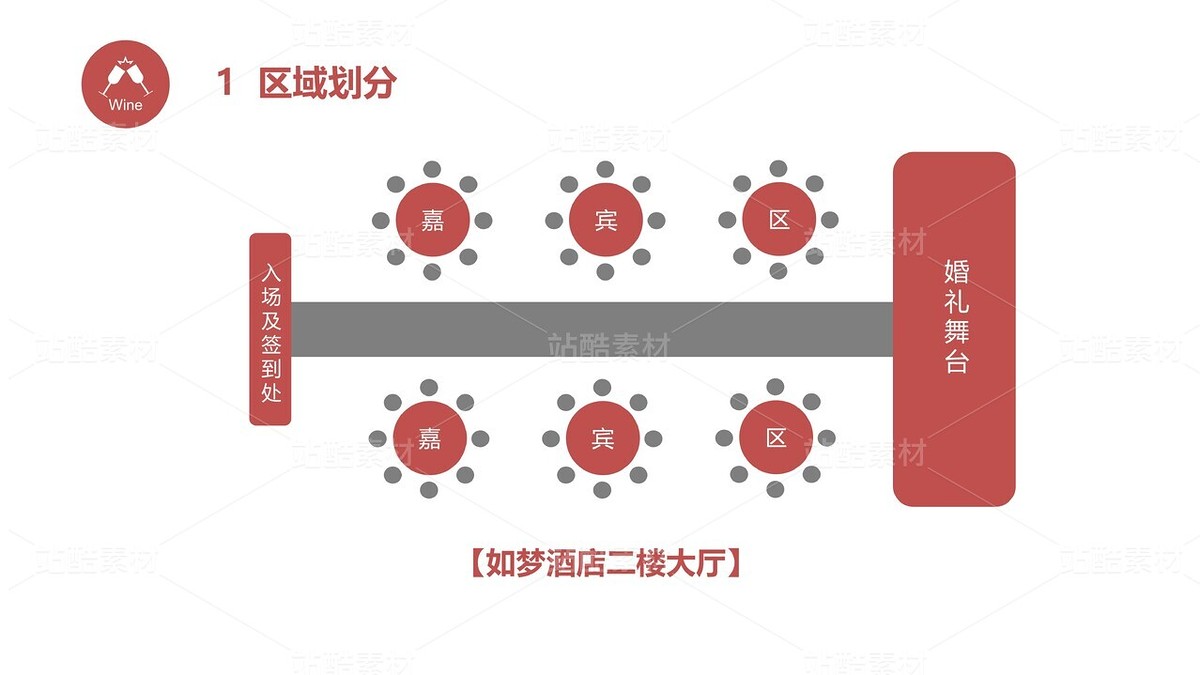 F19【極簡圓-復古紅】婚禮儀式策劃方案-動態(tài)邀請函（主預覽-9125571） - 未分類 - 站酷設計師木先生iPPT原創(chuàng)素材 - 站酷ZCOOL