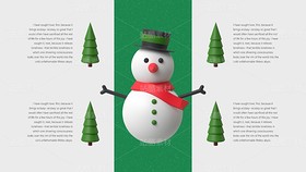 F09【3D插画风】圣诞节&简约实用的新年活动策划方案（导航-9125754） - 未分类 - 站酷设计师木先生iPPT原创素材 - 站酷ZCOOL