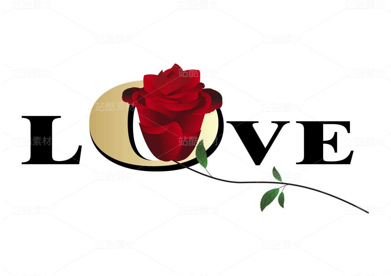 love玫瑰花