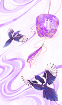 七夕节插画海报（导航-9127404） - 未分类 - 站酷设计师SYF朝生原创素材 - 站酷ZCOOL