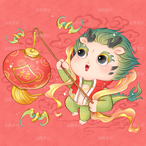 小青龙IP吉祥物系列插画设计（导航-9127530） - 未分类 - 站酷设计师SYF朝生原创素材 - 站酷ZCOOL