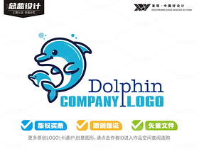 50个可爱海豚-全套logo卡通（导航-9127674） - 未分类 - 站酷设计师心梦创意原创素材 - 站酷ZCOOL