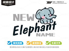 50个可爱小象-全套logo卡通（导航-9127710） - 未分类 - 站酷设计师心梦创意原创素材 - 站酷ZCOOL