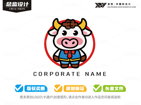 50个可爱牛牛-全套logo卡通（导航-9127735） - 未分类 - 站酷设计师心梦创意原创素材 - 站酷ZCOOL