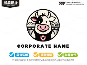 50个可爱牛牛-全套logo卡通（导航-9127738） - 未分类 - 站酷设计师心梦创意原创素材 - 站酷ZCOOL