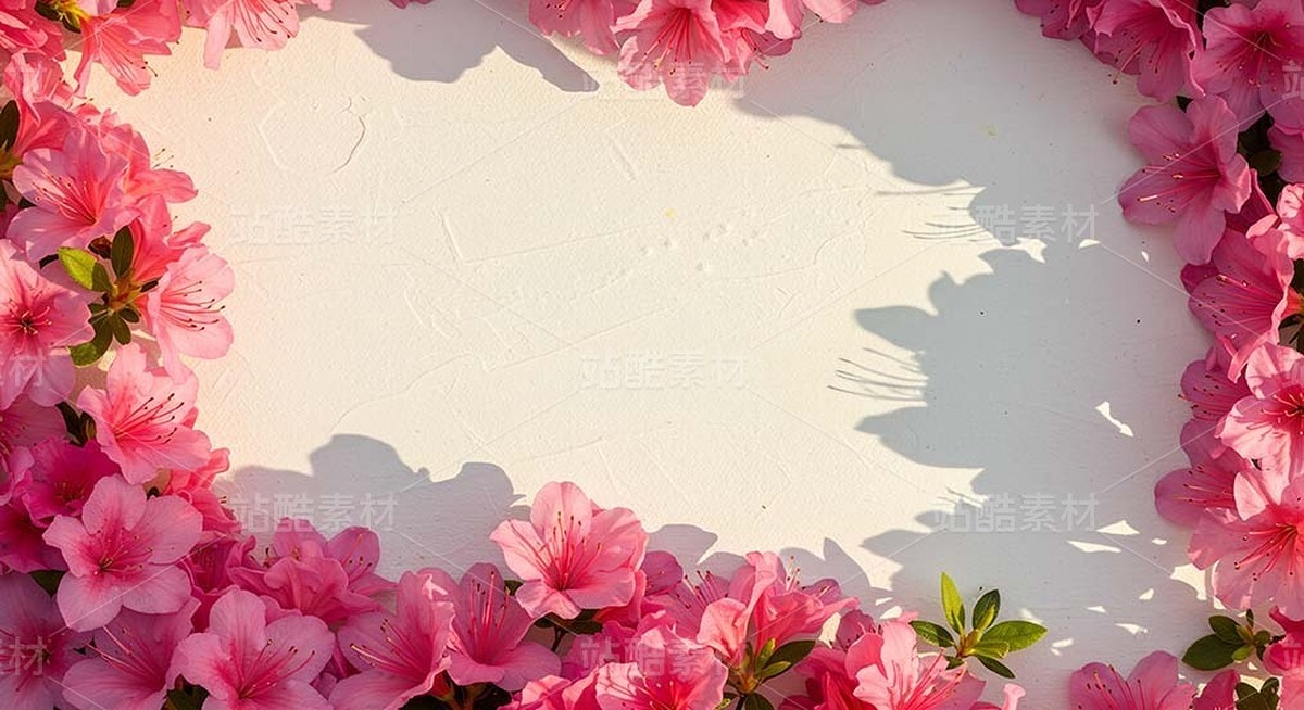 米黃色背景上的杜鵑花、繡球花（套圖）（主預(yù)覽-9128424） - 未分類 - 站酷設(shè)計師白雪魔鏡原創(chuàng)素材 - 站酷ZCOOL