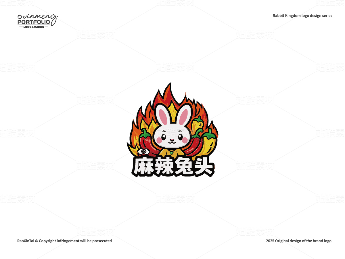 卡通形象设计 | 50只兔子LOGO原创设计（主预览-9738597） - 未分类 - 站酷设计师心梦创意原创素材 - 站酷ZCOOL