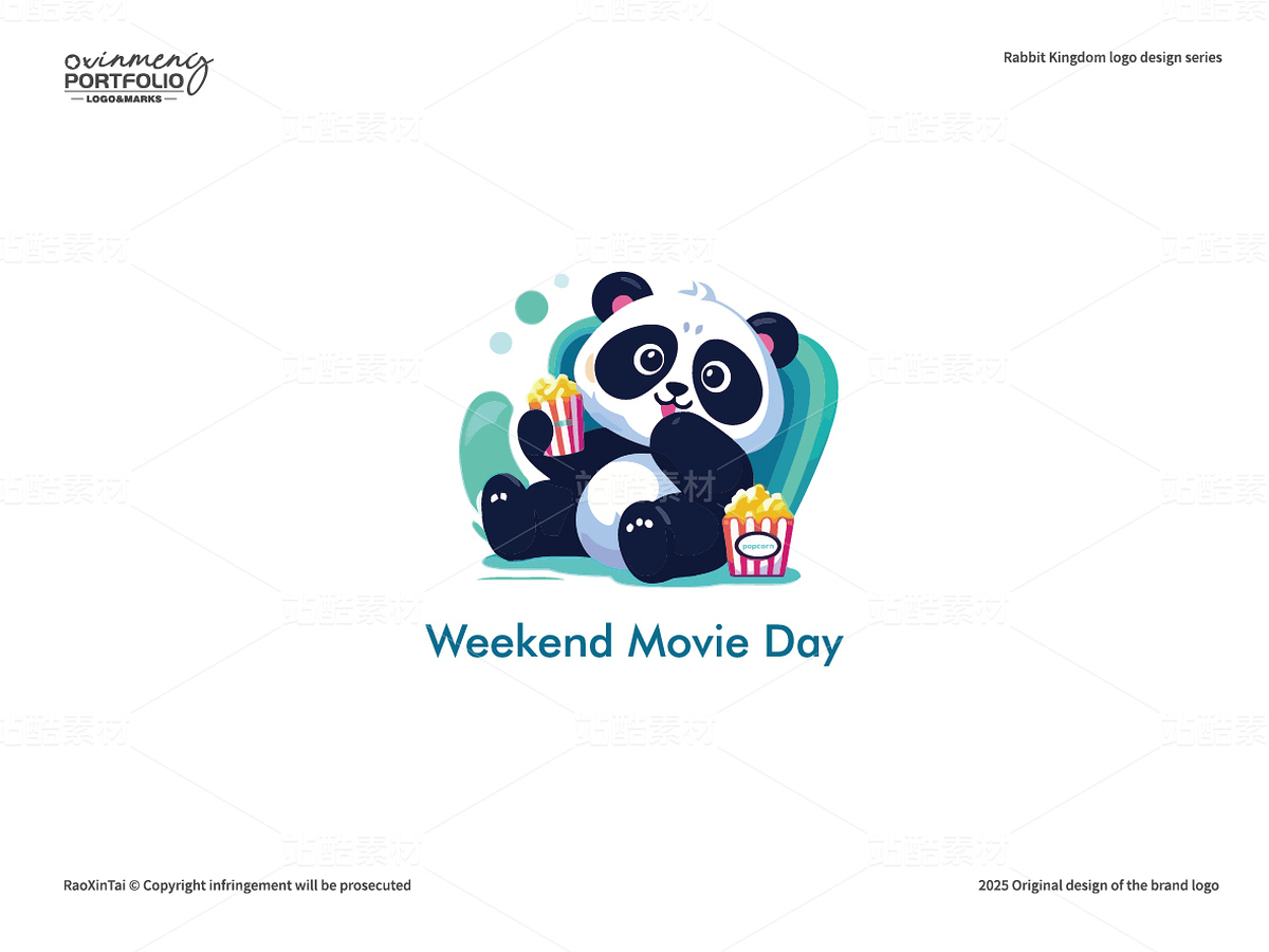 心梦动物园系列 | 50个熊猫LOGO原创设计（主预览-9738677） - 未分类 - 站酷设计师心梦创意原创素材 - 站酷ZCOOL