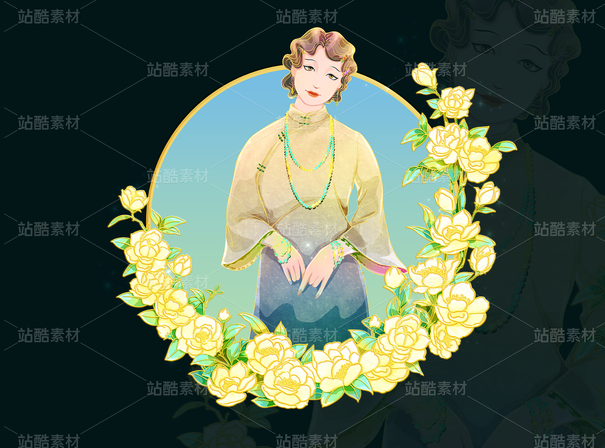 12時令花之山茶花（主預(yù)覽-9738940） - 未分類 - 站酷設(shè)計師菲呀FY原創(chuàng)素材 - 站酷ZCOOL