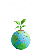 3款快乐的地球环保主题3D风格PNG免抠素材（导航-9739086） - 未分类 - 站酷设计师明原创素材 - 站酷ZCOOL