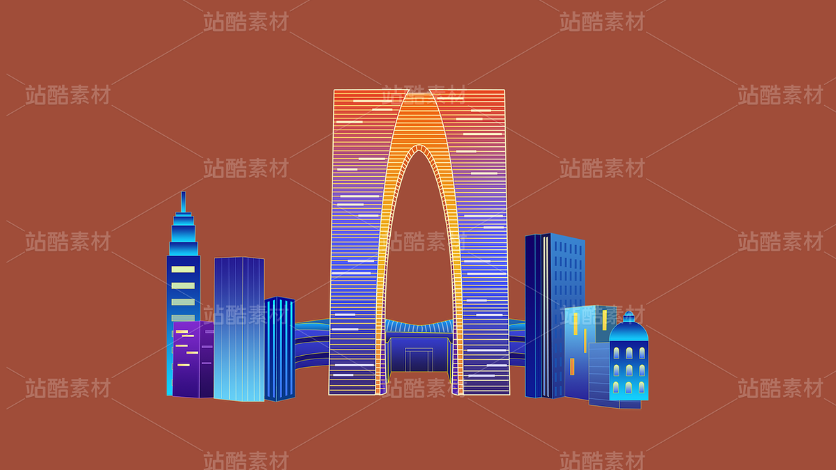 城市特色建筑 古風建筑（主預覽-9740750） - 未分類 - 站酷設計師小也XY原創(chuàng)素材 - 站酷ZCOOL