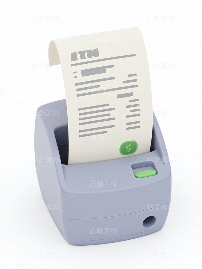 4款3D風格賬單打印機支付結(jié)賬買單PNG免摳素材（主預(yù)覽-9740760） - 未分類 - 站酷設(shè)計師明原創(chuàng)素材 - 站酷ZCOOL