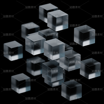 透明正方體矩形陣列隨機(jī)排布水晶酸性免扣（導(dǎo)航-9741006） - 未分類 - 站酷設(shè)計(jì)師清水菠菜原創(chuàng)素材 - 站酷ZCOOL